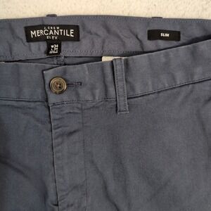 J.Crew Mercantile Flex Slim‎ Pants Size 34 X 34 Logo EUC Stretchy